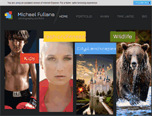 Tablet Screenshot of michaelfullana.com